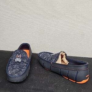 SWIMS X PYSCHO BUNNY PENNY LOAFERS BFPM-03-102
